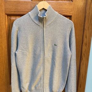 Men’s Lacoste Zip Up Sweater